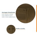 Ver imagem 7 de Armário Baixo para Escritório Planejado 2 Prateleiras em Tamburato Ficus CabeCasa MadeiraOriginals Marrom