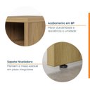 Ver imagem 5 de Armário Baixo para Escritório 2 Prateleiras em Tamburato Ficus CabeCasa MadeiraOriginals