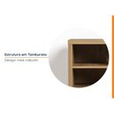 Ver imagem 4 de Armário Baixo para Escritório Planejado 2 Prateleiras em Tamburato Ficus CabeCasa MadeiraOriginals Marrom