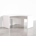 Ver mais imagens de Escrivaninha Mesa Escritório em L Tamburato Acabamento em BP 135cm Ficus CabeCasa MadeiraOriginals