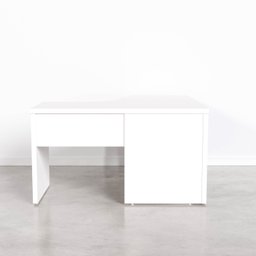 Mesa de Escritório em L Tamburato Acabamento em BP 135cm Ficus CabeCasa MadeiraMadeira - 12