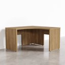 Ver mais imagens de Escrivaninha Mesa Escritório em L Tamburato Acabamento em BP 135cm Ficus CabeCasa MadeiraOriginals