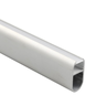 Perfil Fita Led Cabideiro 2 Metros 16x30mm Alumínio Difusor Fosco R13 - 1