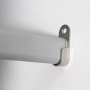 Ver imagem 5 de Perfil Fita Led Cabideiro 2 Metros 16x30mm Alumínio Difusor Fosco R13