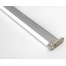 Perfil Fita Led Cabideiro 2 Metros 16x30mm Alumínio Difusor Fosco R13 - 2