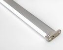 Ver imagem 2 de Perfil Fita Led Cabideiro 2 Metros 16x30mm Alumínio Difusor Fosco R13