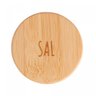 Saleiro Redondo de Bambu com Tampa 9cm X 6cm - Lyor - 3