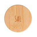 Ver imagem 3 de Saleiro Redondo de Bambu com Tampa 9cm X 6cm - Lyor