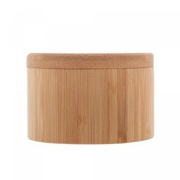 Saleiro Redondo de Bambu com Tampa 9cm X 6cm - Lyor - 4