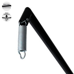 Suporte Balanço Suspenso Ninho Mola E Mosquetão Preto - 3