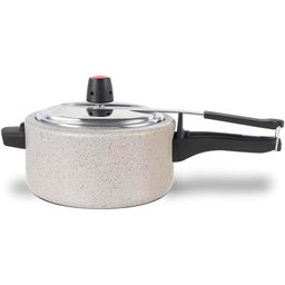 Panela de Pressão 3 Litros Cerâmica Antiaderente Vapt Brinox:vanilla - 1