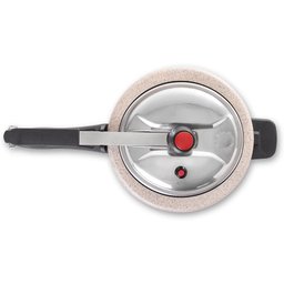 Panela de Pressão 3 Litros Cerâmica Antiaderente Vapt Brinox:vanilla - 5