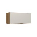 Ver imagem 3 de Armário Aéreo 1 Porta Basculante 70cm Veneza Modulada Bege/Mel/Arenas