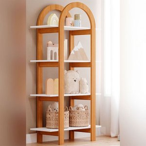 Estante Organizadora Infantil Cupcake Branco/nature - Permobili