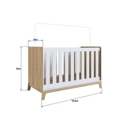 Kit Quarto Bebês Gêmeos Completo com Berços 3 em 1 Itapua Fm039 Completa Móveis - 7 Kit Quarto Bebês Gêmeos Completo com Berços 3 em 1 Itapua Fm039 Completa Móveis - 7