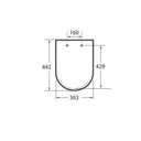 Ver imagem 2 de Assento com Queda Amortecida Debba Classic/Square Roca Branco