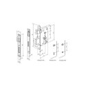 Ver imagem 6 de Fechadura Porta Externa Polara Imab Dourada Brilhante Latão