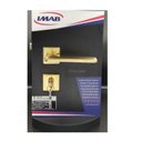 Ver imagem 2 de Fechadura Porta Externa Polara Imab Dourada Brilhante Latão