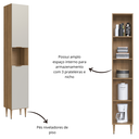 Ver mais imagens de Armário Paneleiro 2 Portas 1 Nicho 35cm Veneza Modulada