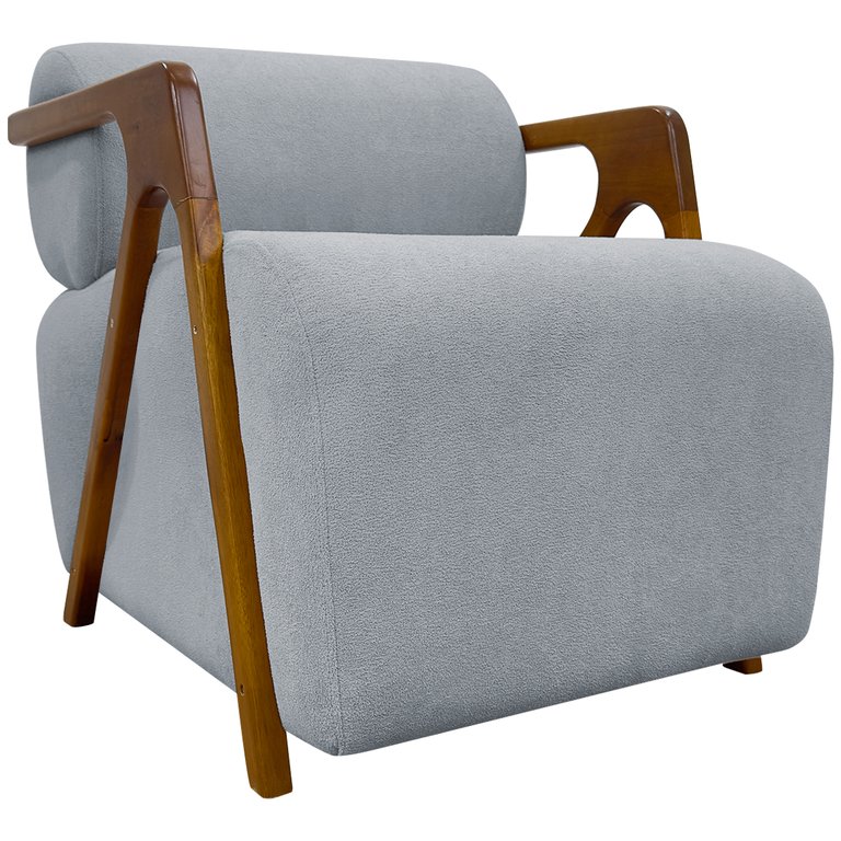 Poltrona Decorativa para Sala Moderna Chloe Bouclê Persa Premium Cores Poltrona Decorativa para Sala Moderna Chloe Bouclê Persa Premium Cores