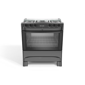 Fogão 5 Bocas com Mesa de Inox e Acendimento Mueller
