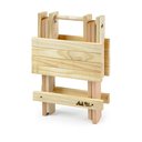 Ver imagem 4 de Banqueta Dobrável de Madeira Maciça