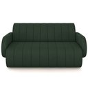 Ver imagem 3 de Sofá 2 Lugares Sala Living Orgânico 168cm Fávara K01 Veludo Verde - Lyam Decor