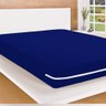 Capa para Colchão Casal Queen Malha Gel com Zíper:Azul - 2