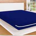 Ver imagem 2 de Capa para Colchão Casal Queen Malha Gel com Zíper:Azul