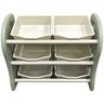 Prateleira Infantil Plástica Organizadora Cestos Multiuso Estante Baú Brinquedos Brinqway Bw-286 - 4