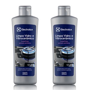Kit Electrolux com 2 Limpa Vidro e Vitrocerâmico