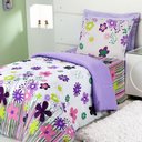 Ver imagem 1 de Coberdrom Edredom Solteiro Alegria Dupla Face Gardem - Lilás