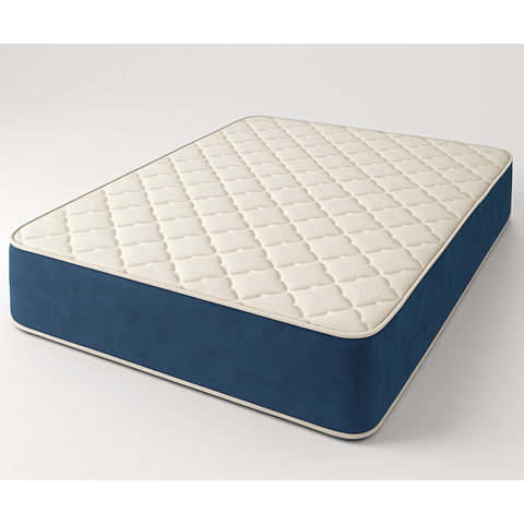 Colchão D45 138x188x24 - Lateral Azul Premium