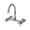 Torneira Misturador Docol Nova Invicta 1523606 de Parede Cromada - 1