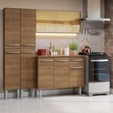 Ver imagem 1 de Armário de Cozinha Compacta 169cm Rustic Emilly Madesa 09 Rustic Rustic