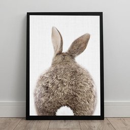 Quadro Decorativo Coelho Fofinho Quarto Encantador Criativo - 2