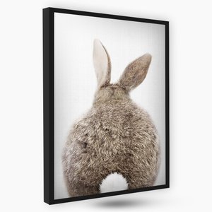 Quadro Decorativo Coelho Fofinho Quarto Encantador Criativo