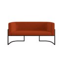 Ver imagem 5 de Kit Sofá 2 Lugares + 2 Poltronas para Recepção – Balaqui Cor:terracota