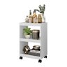 Carrinho Multiuso com Rodinhas Bar Aparador Organizador Com 3 Prateleiras - 3