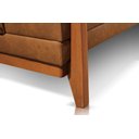 Ver mais imagens de Sofá 2 Lugares Fixo Living Bellagio Couro Caramelo 1,9m