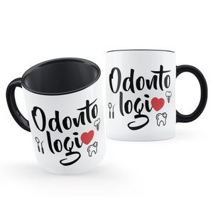 Caneca Profissão Faculdade Curso Formatura Presente:Odontologia