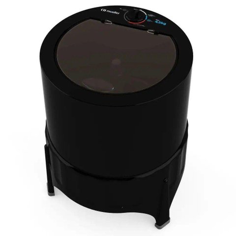 Lavadora Semiautomática Plus 4.5kg Mueller Preta 110v