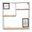 Ver imagem 5 de Nicho Aramado Quadrado C/ Prateleiras Doblavel – Preto