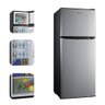 Geladeira Refrigerador Compacto Hq Defrost 140 Litros Preto/inox Hq-140rdf - 5