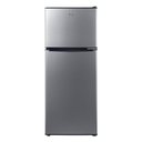 Ver imagem 1 de Geladeira Refrigerador Compacto Hq Defrost 140 Litros Preto/inox Hq-140rdf