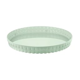 Bandeja Redonda de Servir 35,6 X 4 Cm - Tiffany - Verde Malva - Guzzini - 1