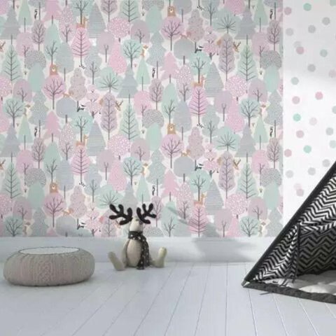Papel de Parede Hf Petit Infantil Colorido 51603