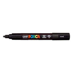 Caneta Posca Uni PC-5M Preta 74262 - 1