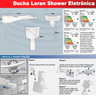 Ducha Lorenzetti Loren Shower Eletrônica 7500w - 220v - 6