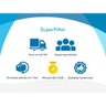 Kit 6 Suporte Metal P- Filtro Carcaça Big Blue 10 e 20 Bbi - 4